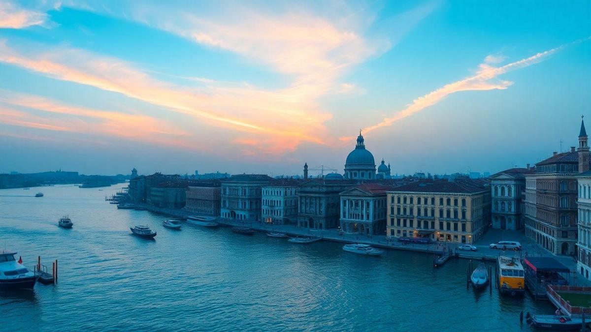 A Arquitetura Deslumbrante da Cidade de Veneza