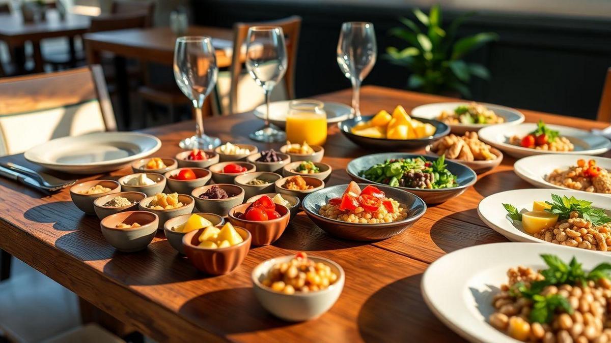 A combinação de sabores com especiarias