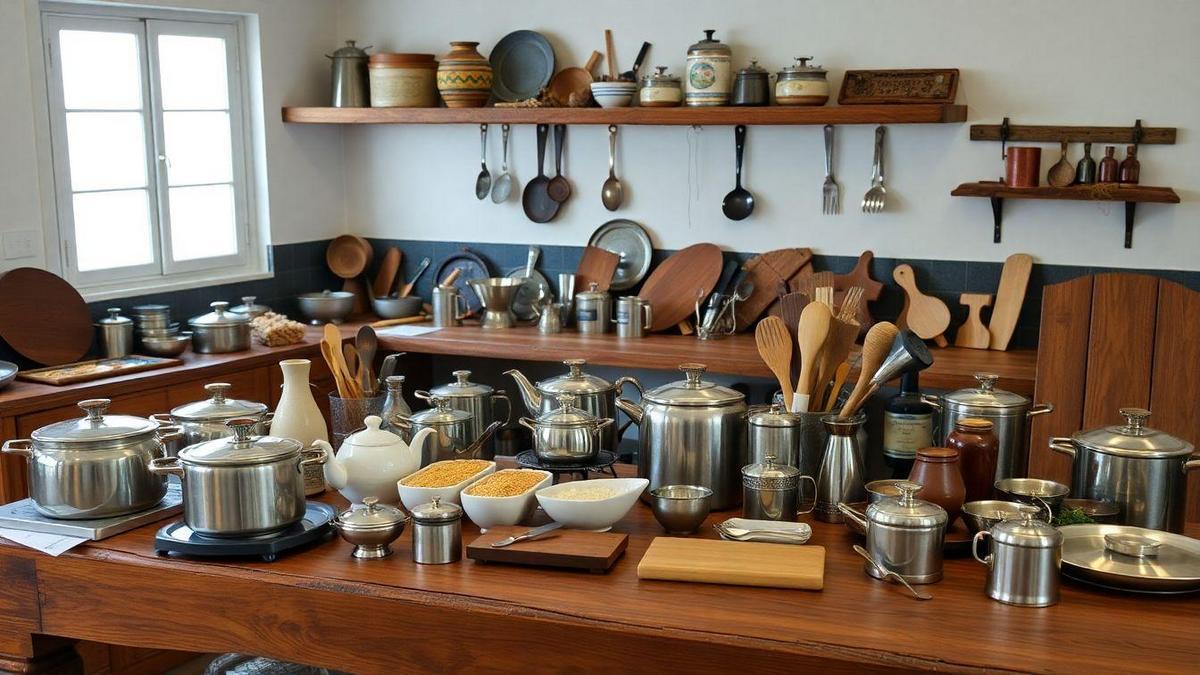 A Evolução dos Utensílios de Cozinha ao Longo do Tempo A Evolução dos Utensílios de Cozinha ao Longo do Tempo