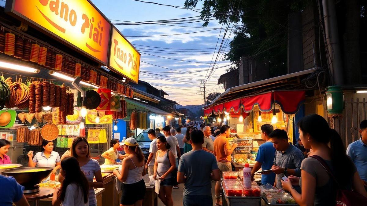 A Experiência da Comida de Rua em Phuket A Experiência da Comida de Rua em Phuket