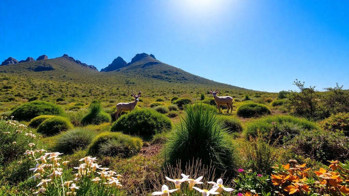 A Fauna da Montanha de Filhote