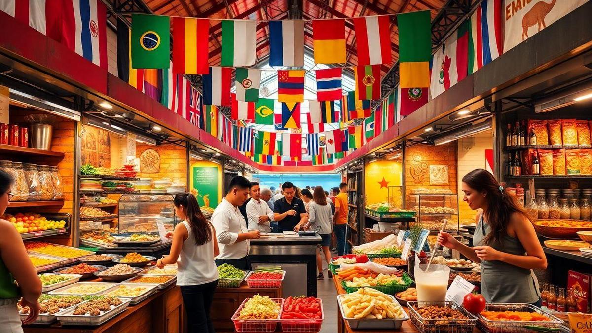 A Influência da Globalização na Culinária