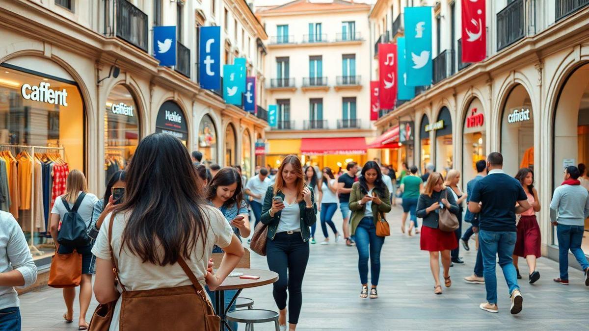 A Influência das Redes Sociais nas Compras Locais A Influência das Redes Sociais nas Compras Locais