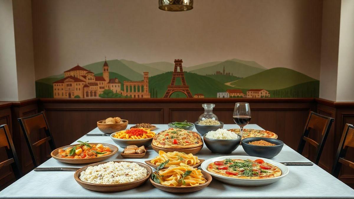 A Influência das Regiões na Culinária Italiana