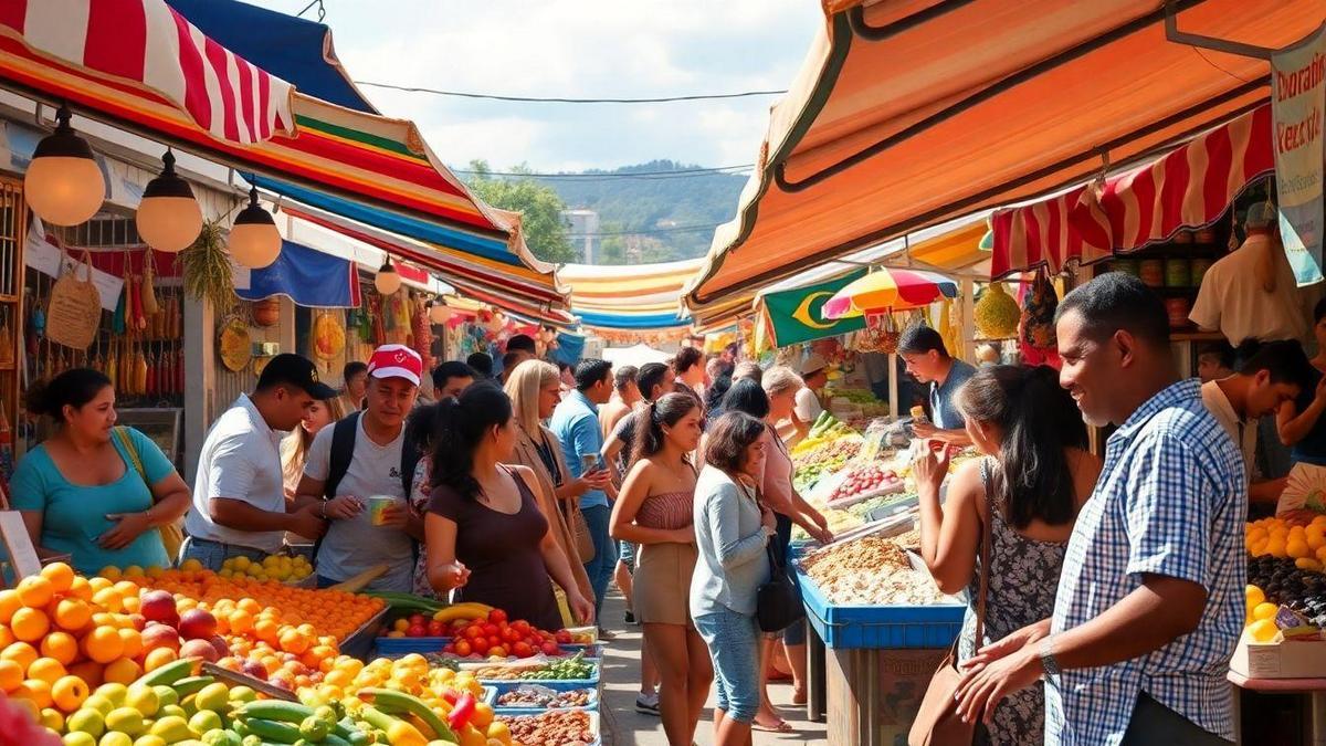 A Magia dos Mercados de Comida ao Redor do Mundo A Magia dos Mercados de Comida ao Redor do Mundo