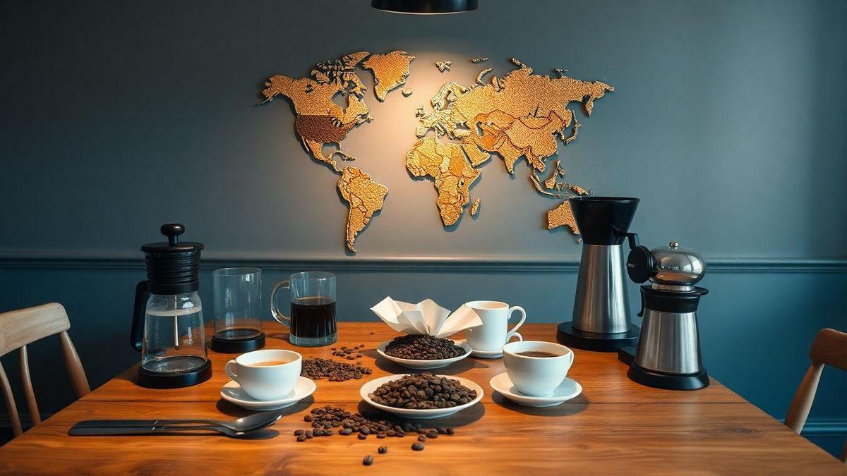 A Preparação do Café ao Redor do Mundo