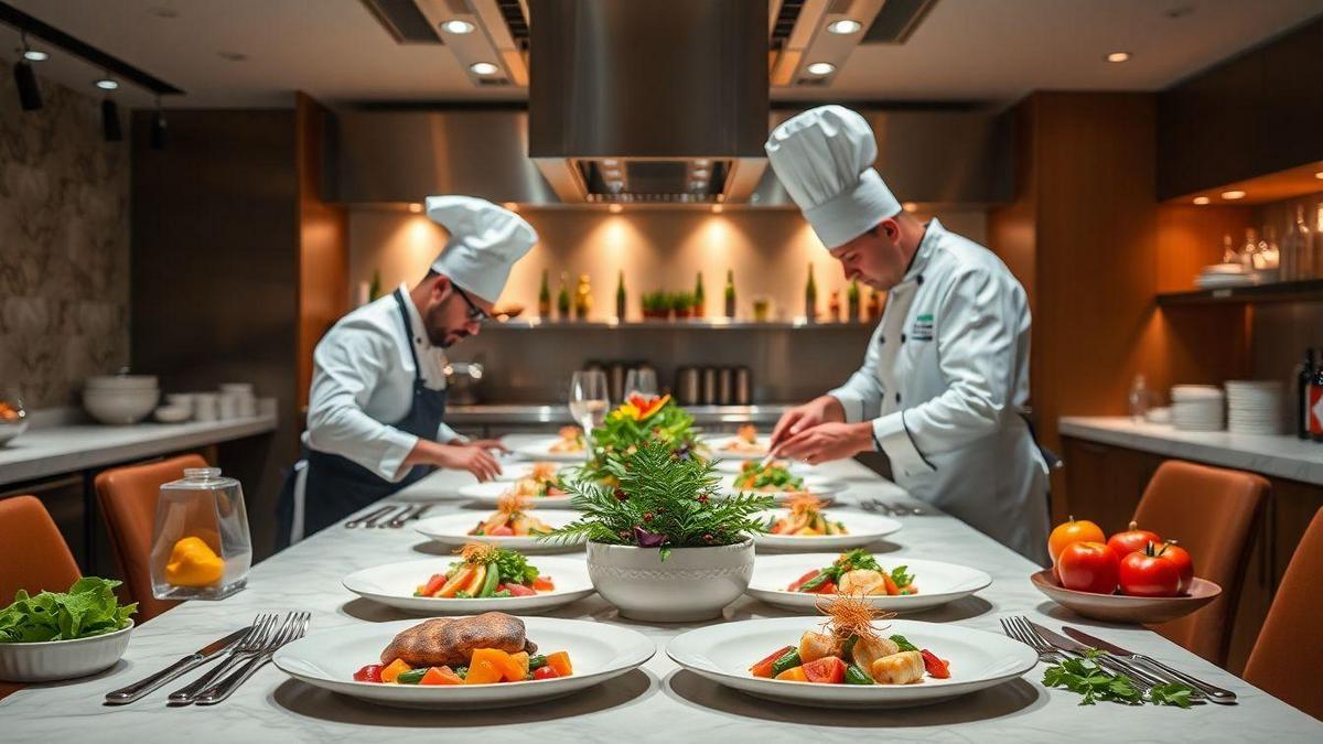 Aprendendo com os Chefs: Inspiração na Alta Gastronomia