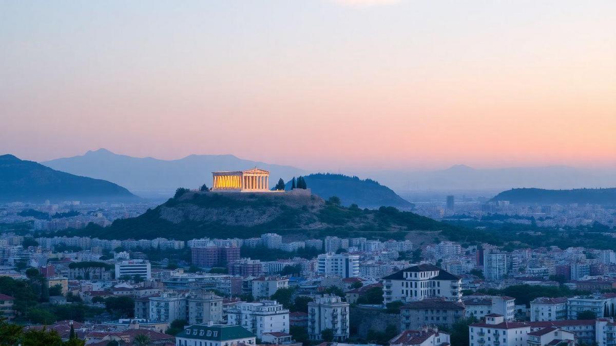 Atenas e Suas Conexões com Outras Capitais