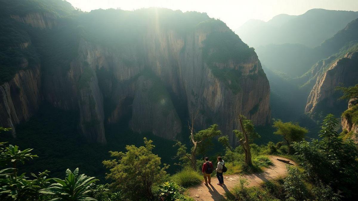 Atrações Turísticas: Os Buracos Gigantes na China Atrações Turísticas: Os Buracos Gigantes na China