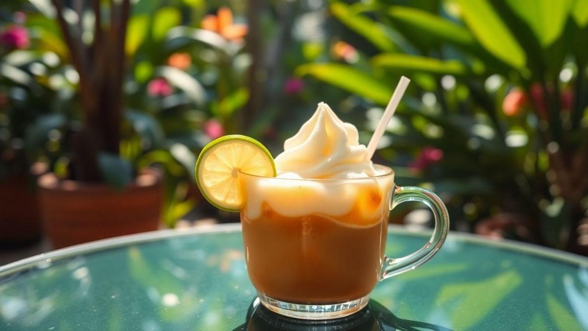 Bebidas Refrescantes com Café Gelado