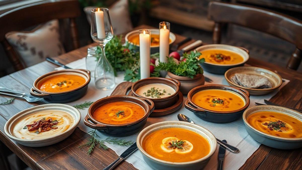 Benefícios das sopas nutritivas para o inverno
