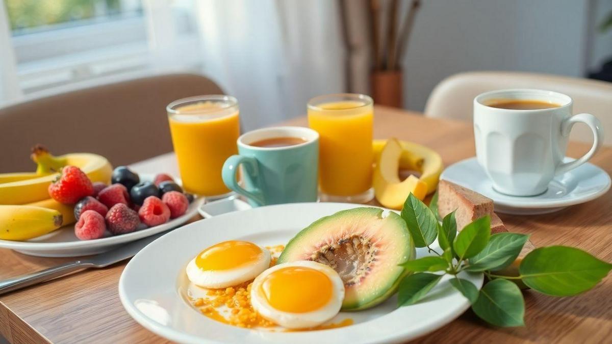 Benefícios de um Café da Manhã Saudável