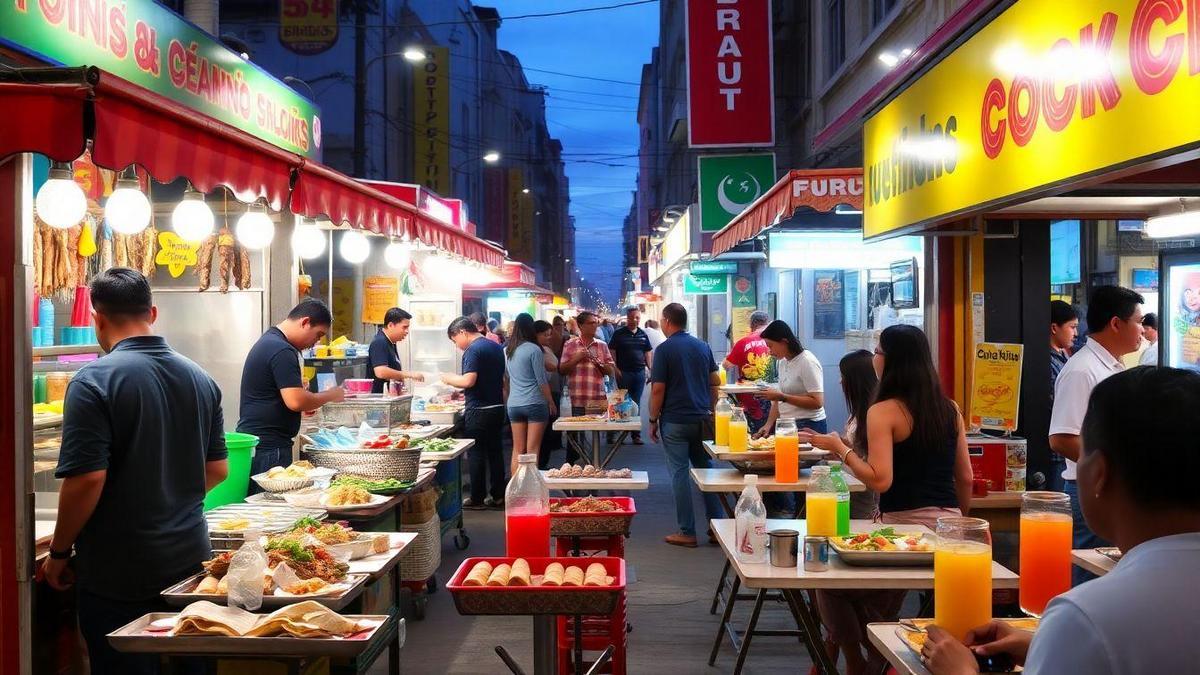 Comida de Rua: Uma Aventura Gastronômica Comida de Rua: Uma Aventura Gastronômica