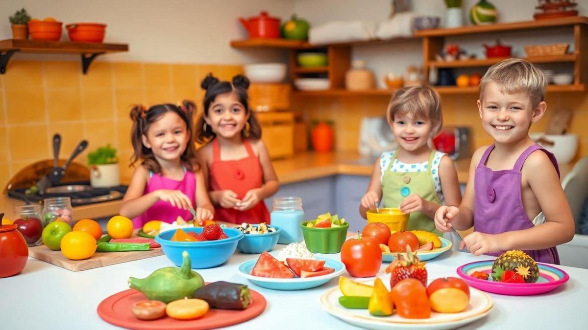 Culinária Divertida para Crianças: Transformando Refeições