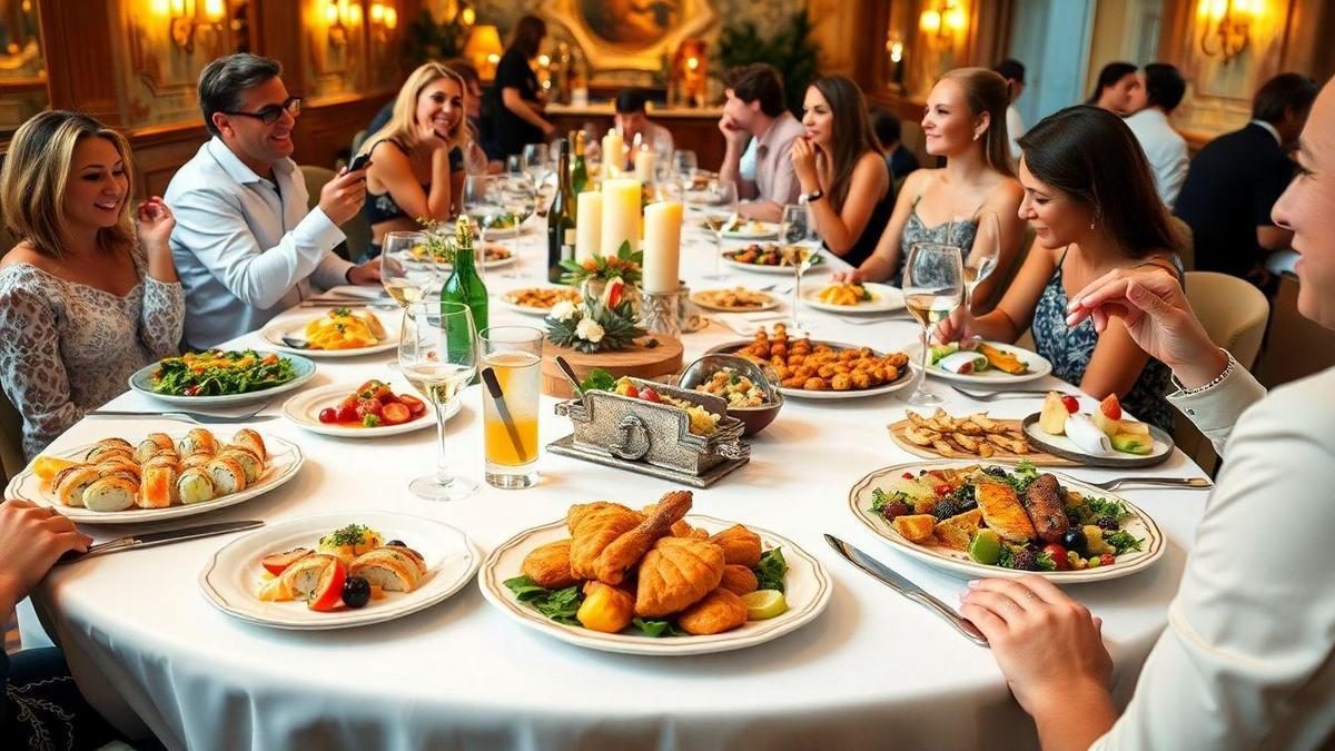 Degustações gastronômicas: saboreando o mundo