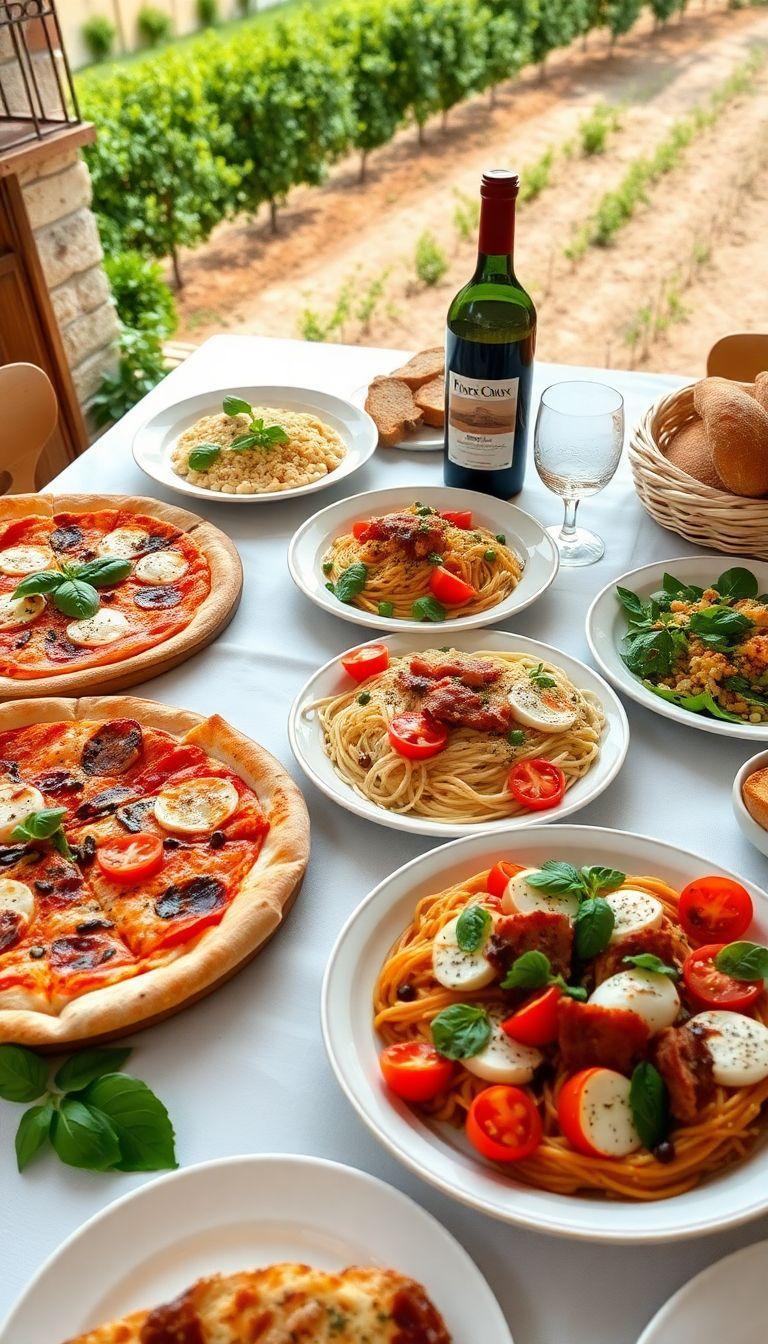 Descubra as 7 delícias da culinária italiana que você deve provar já!
