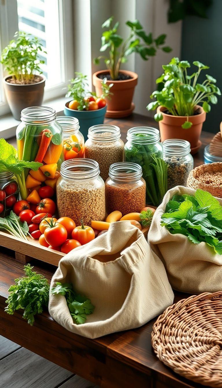 Descubra as Melhores Práticas para Armazenar Alimentos Orgânicos