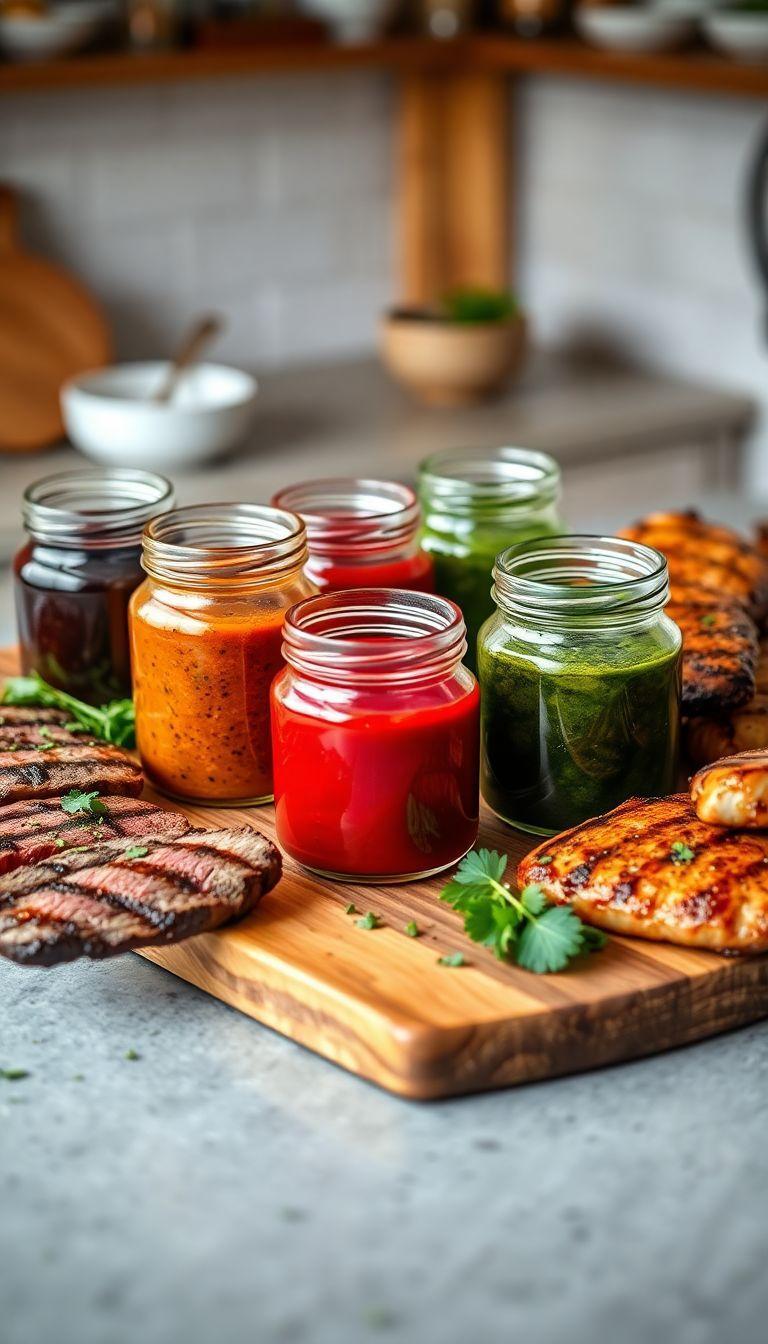 Descubra os 7 Molhos Gourmet que Transformarão Suas Carnes