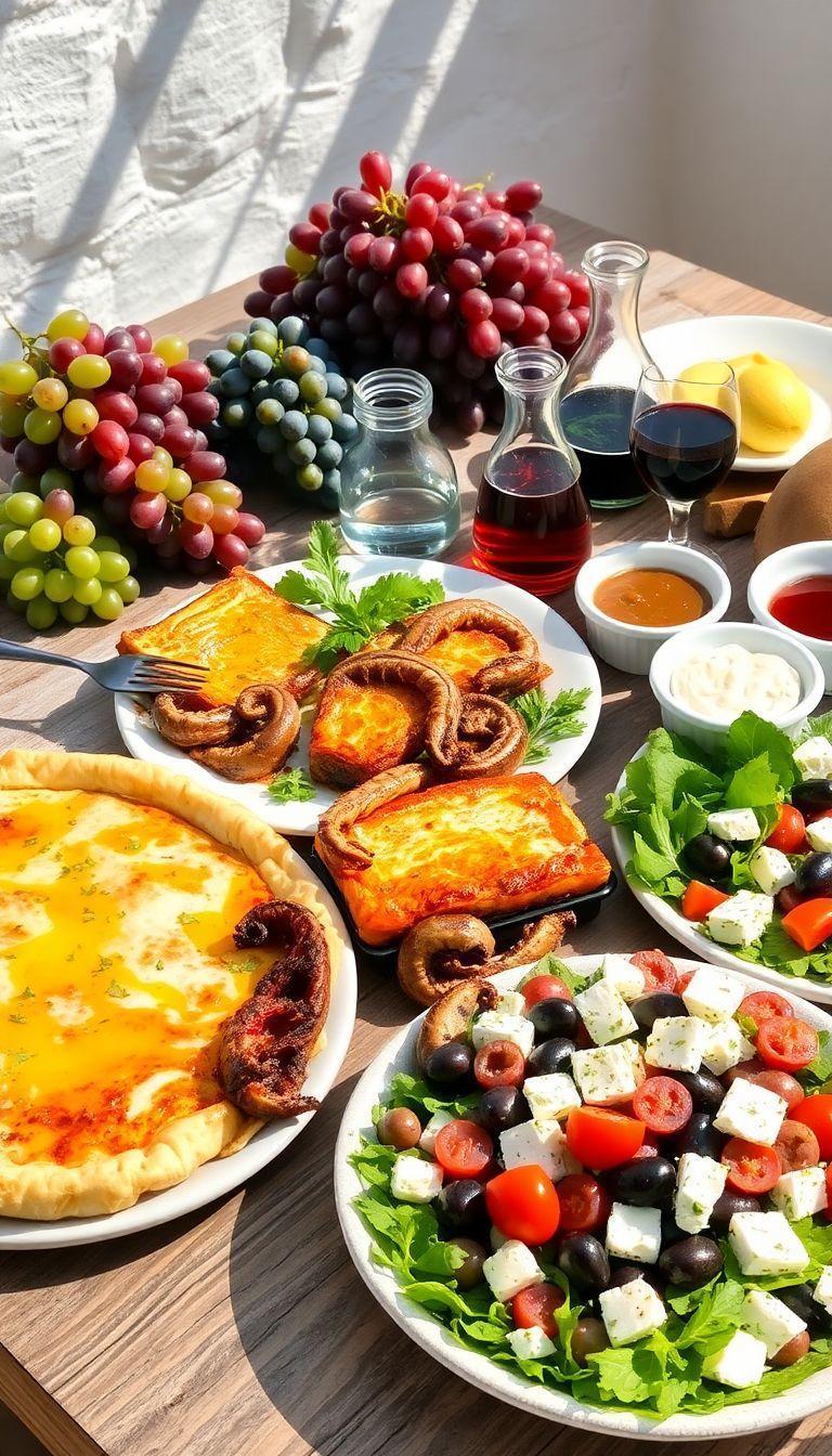 Descubra os Delícias da Gastronomia Grega: Sabores e Bebidas Surpreendentes