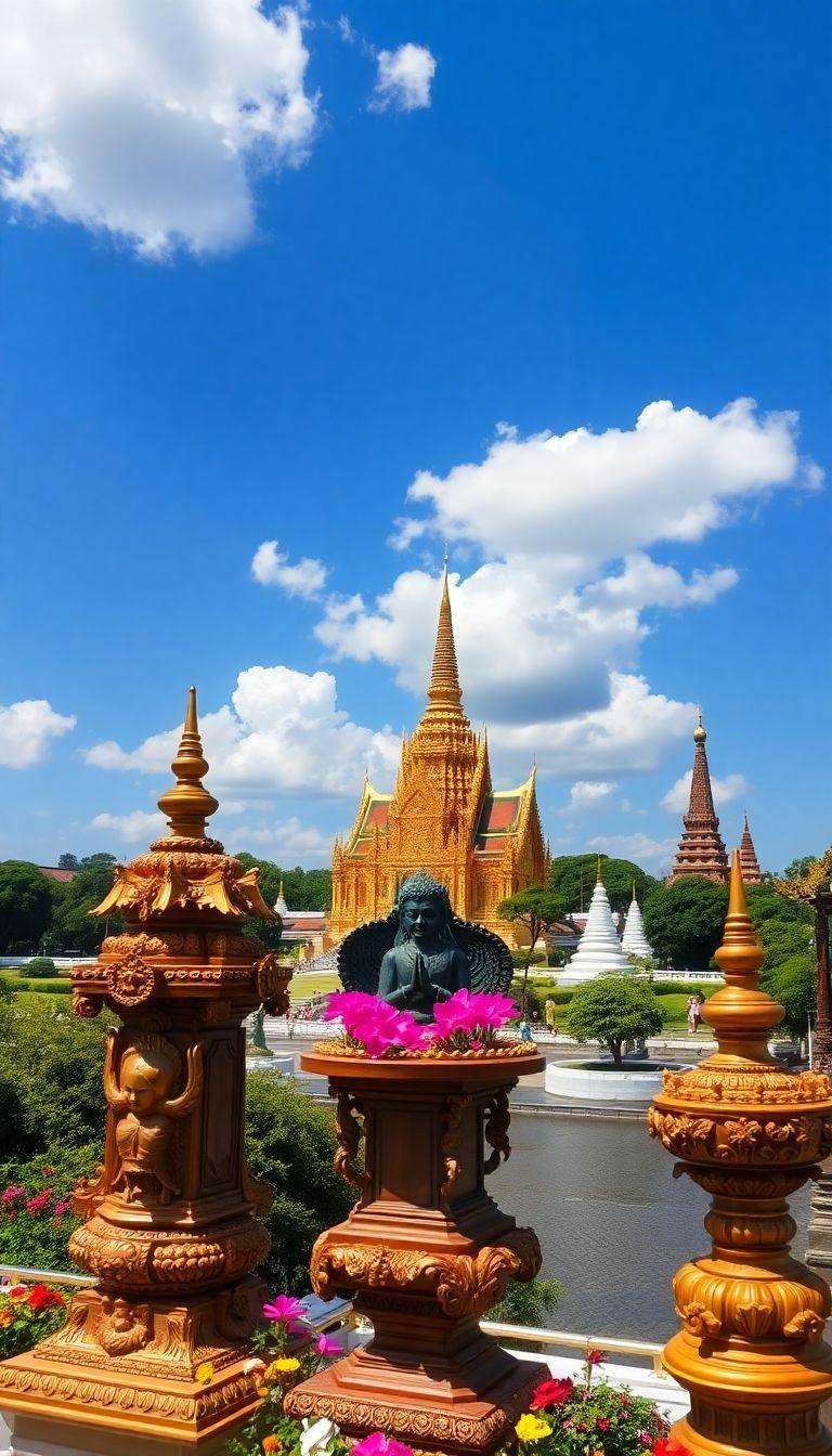 Descubra os templos deslumbrantes da Tailândia que vão te surpreender