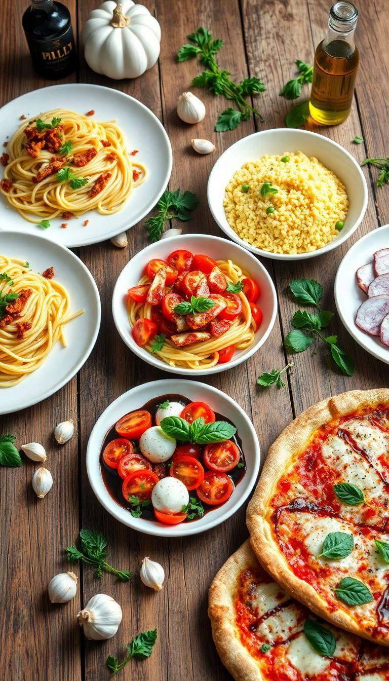 Descubra os Tesouros da Culinária Italiana: Pratos Irresistíveis