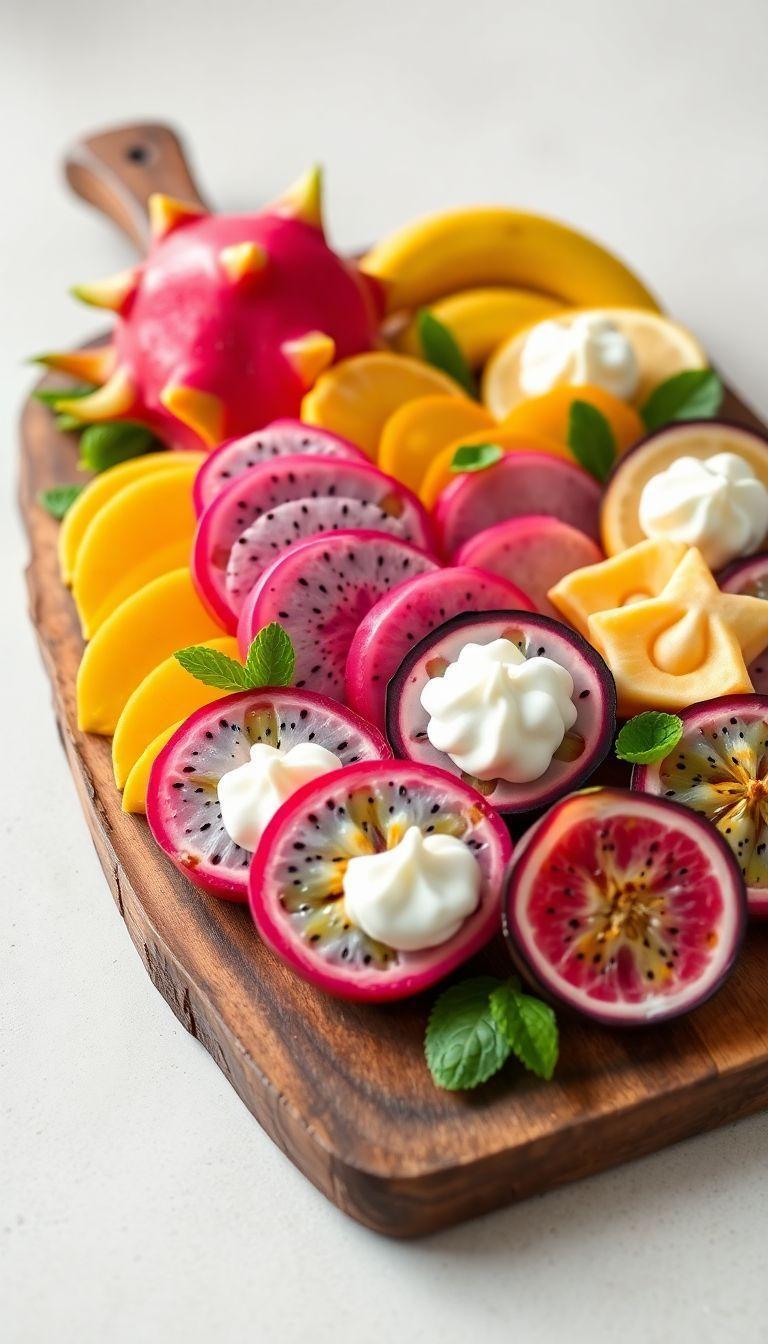 Descubra Sobremesas Irresistíveis com Frutas Exóticas e Deliciosas