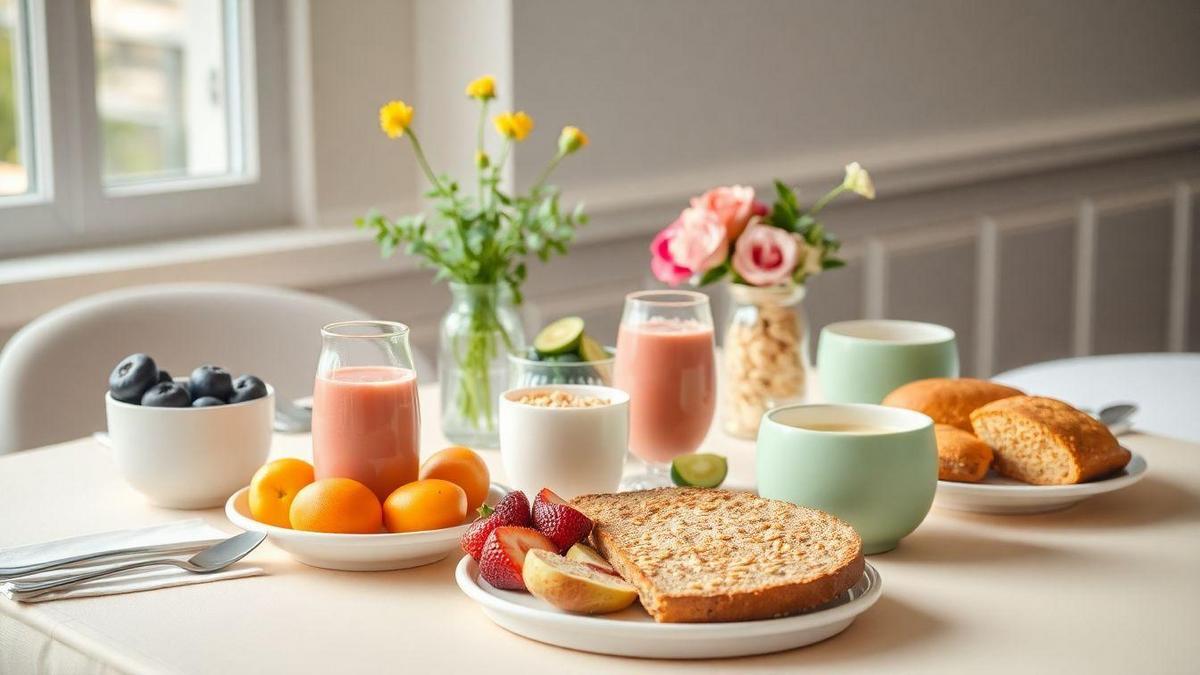 Dicas para Organizar uma Mesa de Café da Manhã Saudável