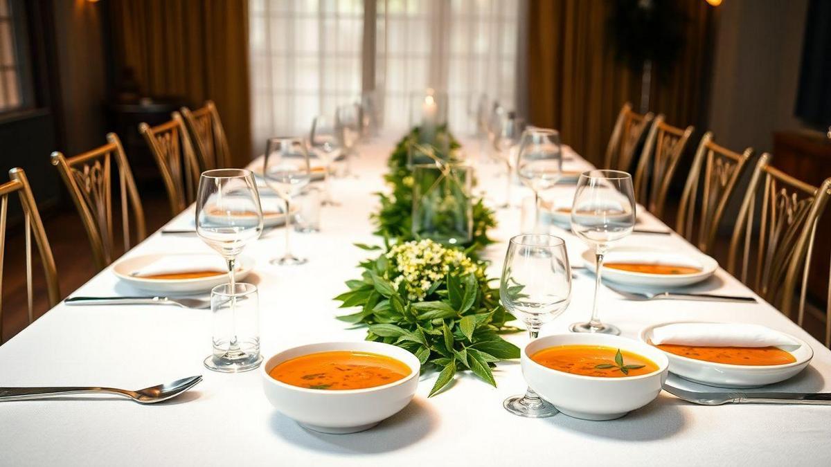 Dicas para servir e apreciar sopas quentes Dicas para servir e apreciar sopas quentes