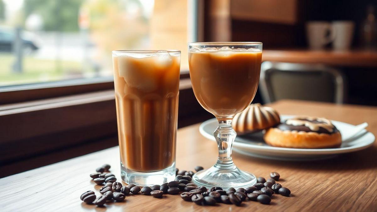 Experiências Gustativas com Café Gelado