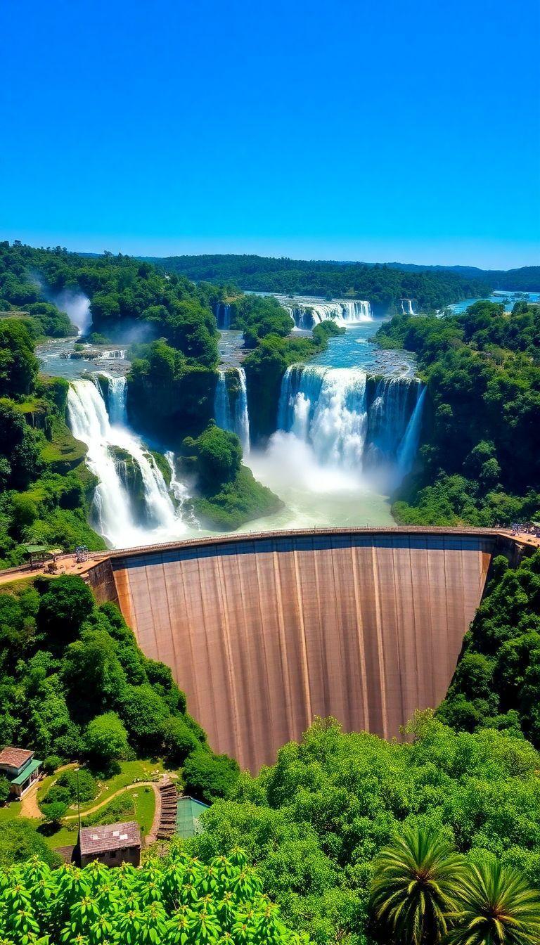 Explorando as Maravilhas das Cataratas do Iguaçu e Itaipu