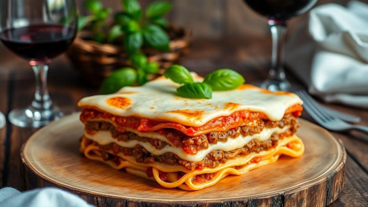 Lasanha: camadas de sabor e tradição