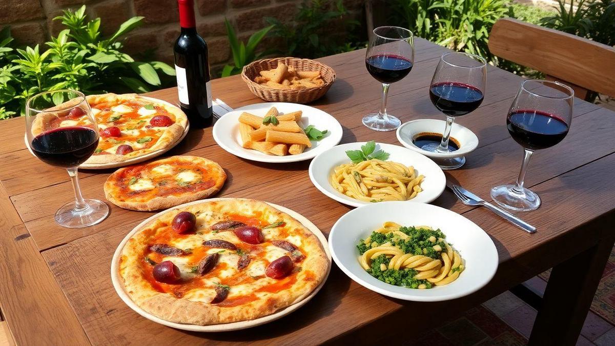 Melhores Bebidas e Comidas Italianas para Passeios