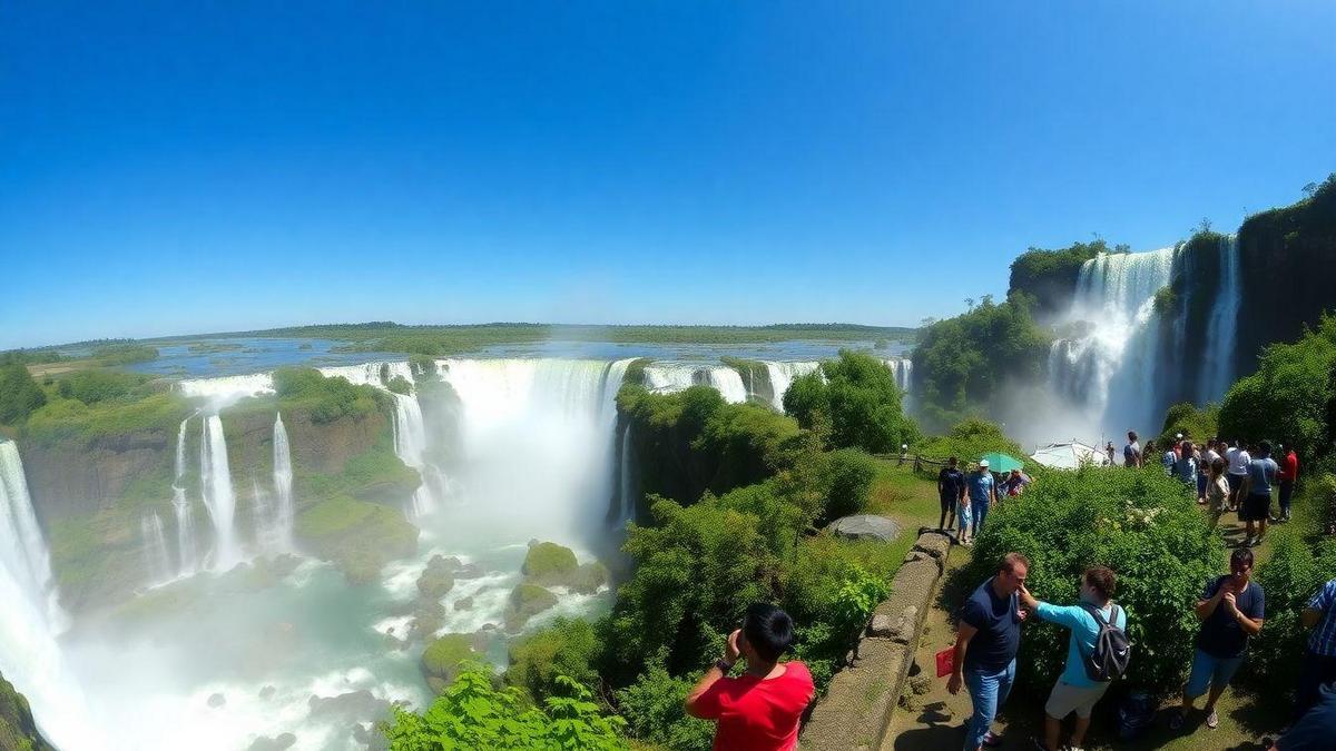 O Impacto do Turismo nas Cataratas do Iguaçu e Itaipu O Impacto do Turismo nas Cataratas do Iguaçu e Itaipu