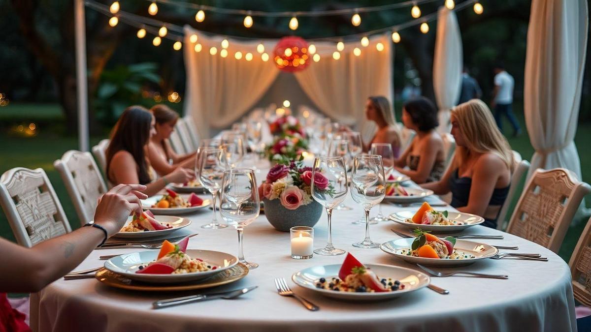 O papel da gastronomia estética em eventos sociais O papel da gastronomia estética em eventos sociais