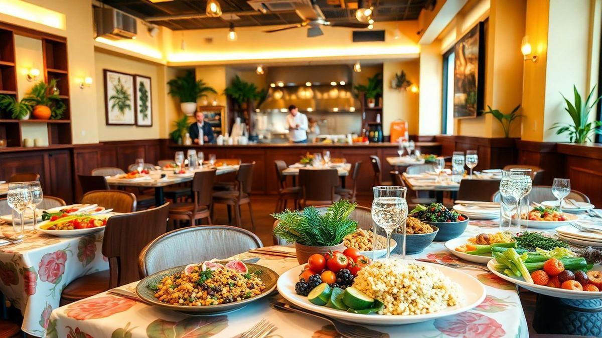 Opções Vegetarianas em Restaurantes Opções Vegetarianas em Restaurantes