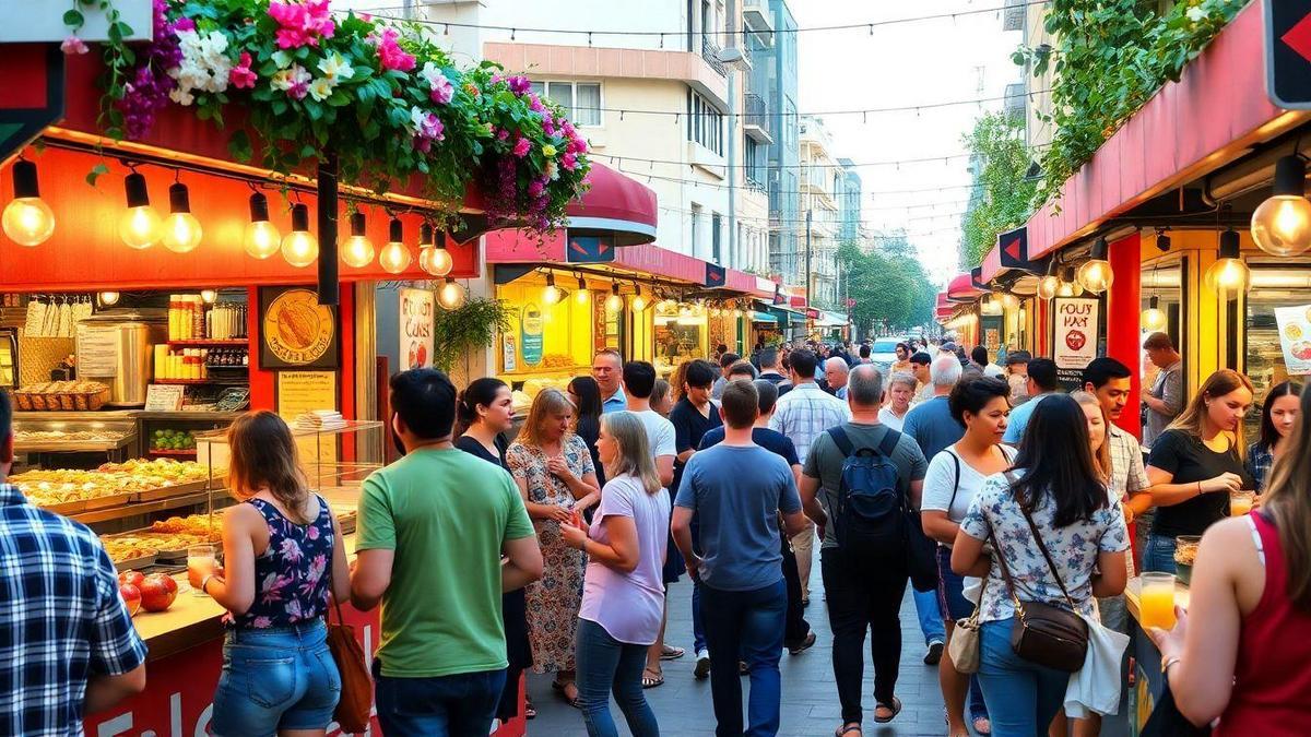 Os Melhores Destinos para Comida de Rua Vegana