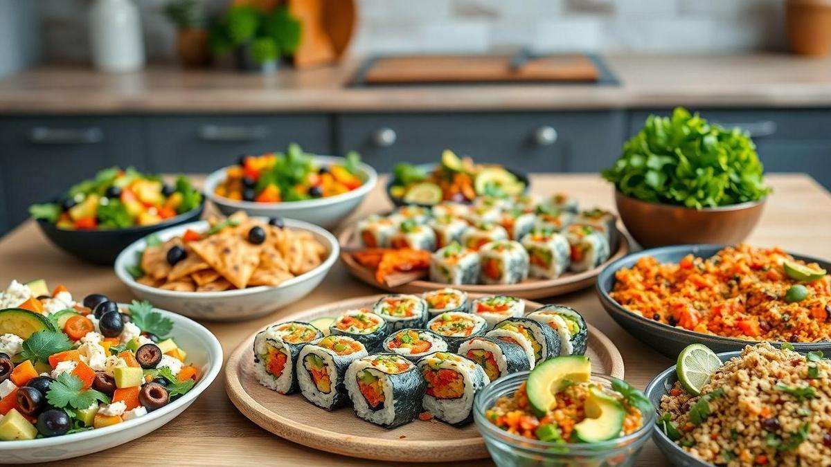 Pratos Internacionais Vegetarianos Pratos Internacionais Vegetarianos