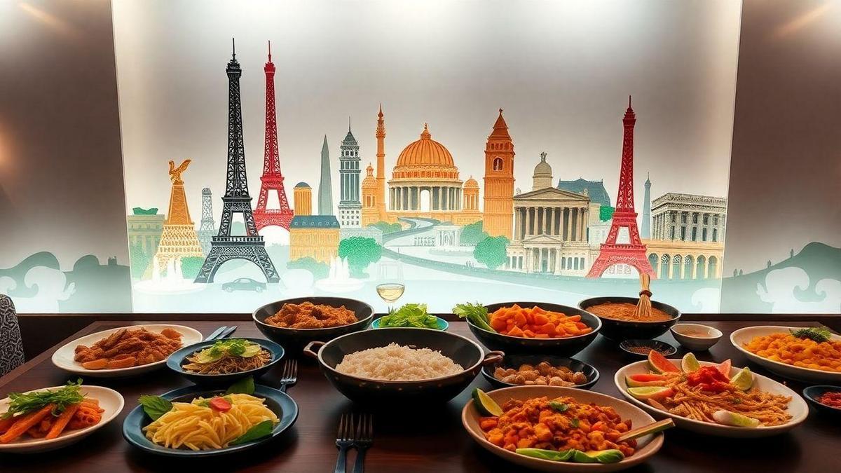 Pratos Populares e Suas Viagens pelo Mundo Pratos Populares e Suas Viagens pelo Mundo