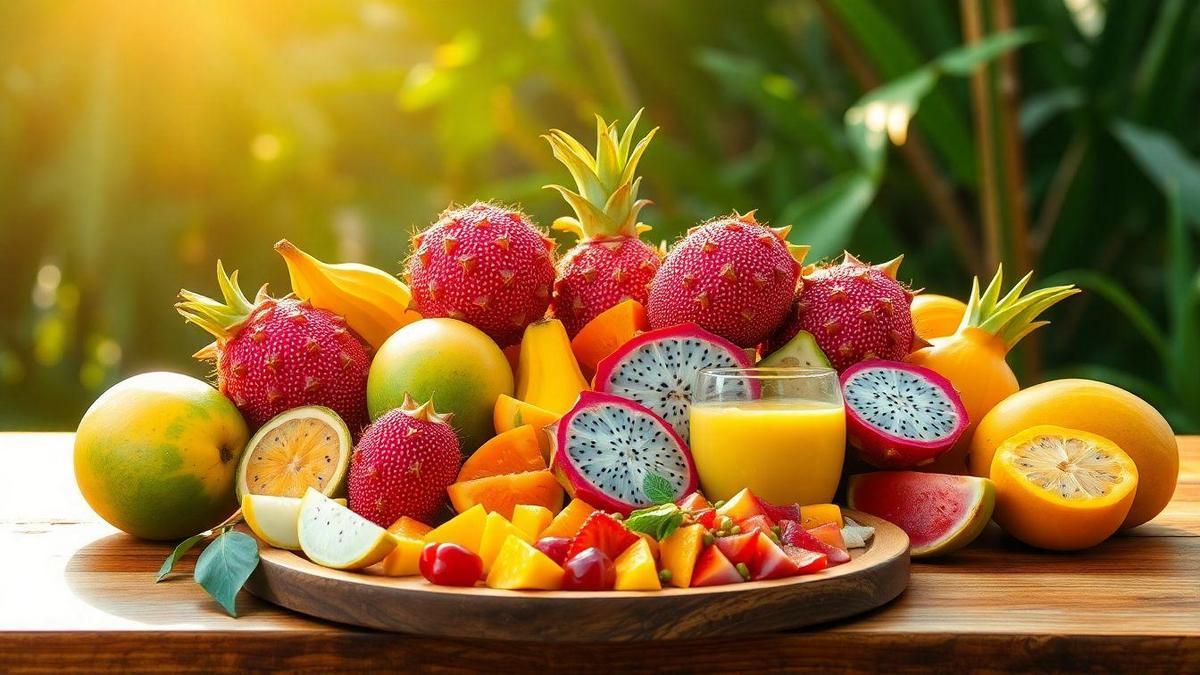 Receitas Criativas com Frutas Exóticas