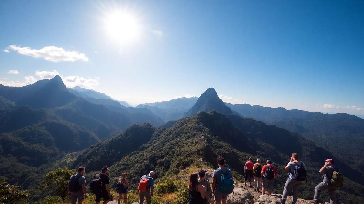 Turismo de Aventura nas Montanhas Brasileiras