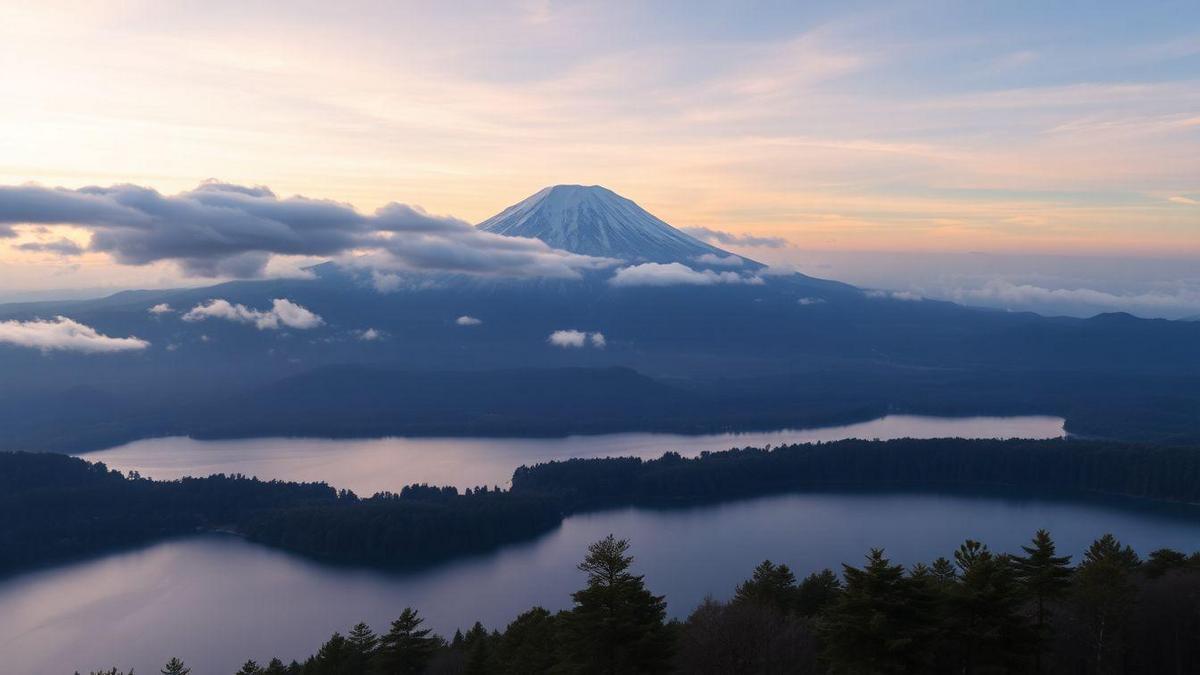 Vistas Incríveis do Monte Fuji