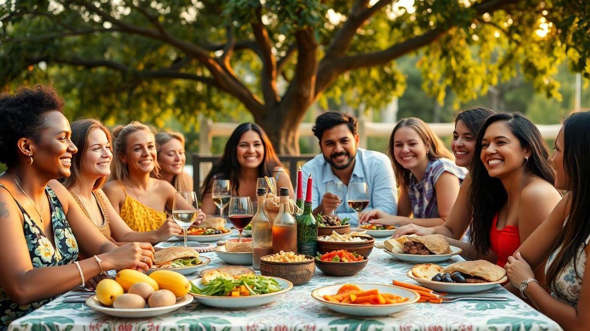 A Influência das Comidas Típicas na Socialização A Influência das Comidas Típicas na Socialização