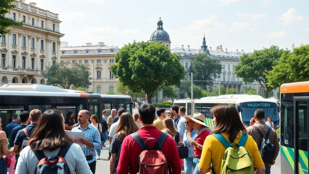 Benefícios de Viajar com Transporte Público