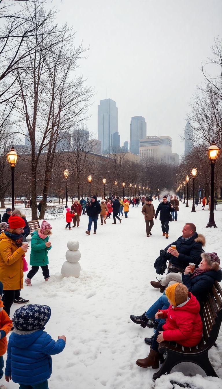Descubra as melhores atividades ao ar livre em climas frios urbanos