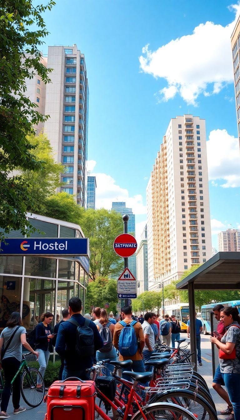 Descubra opções de hospedagem acessíveis perto do metrô nas cidades