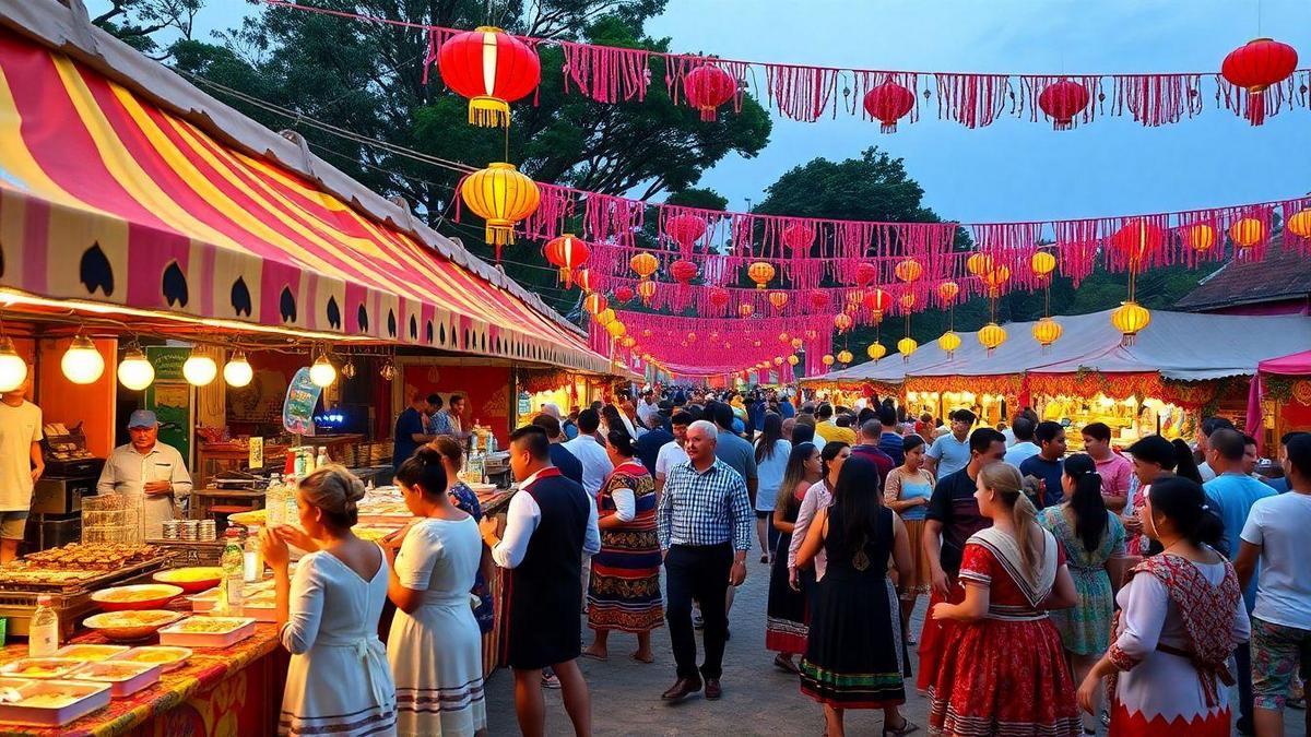 Festivais Culturais e suas Comidas Típicas Festivais Culturais e suas Comidas Típicas