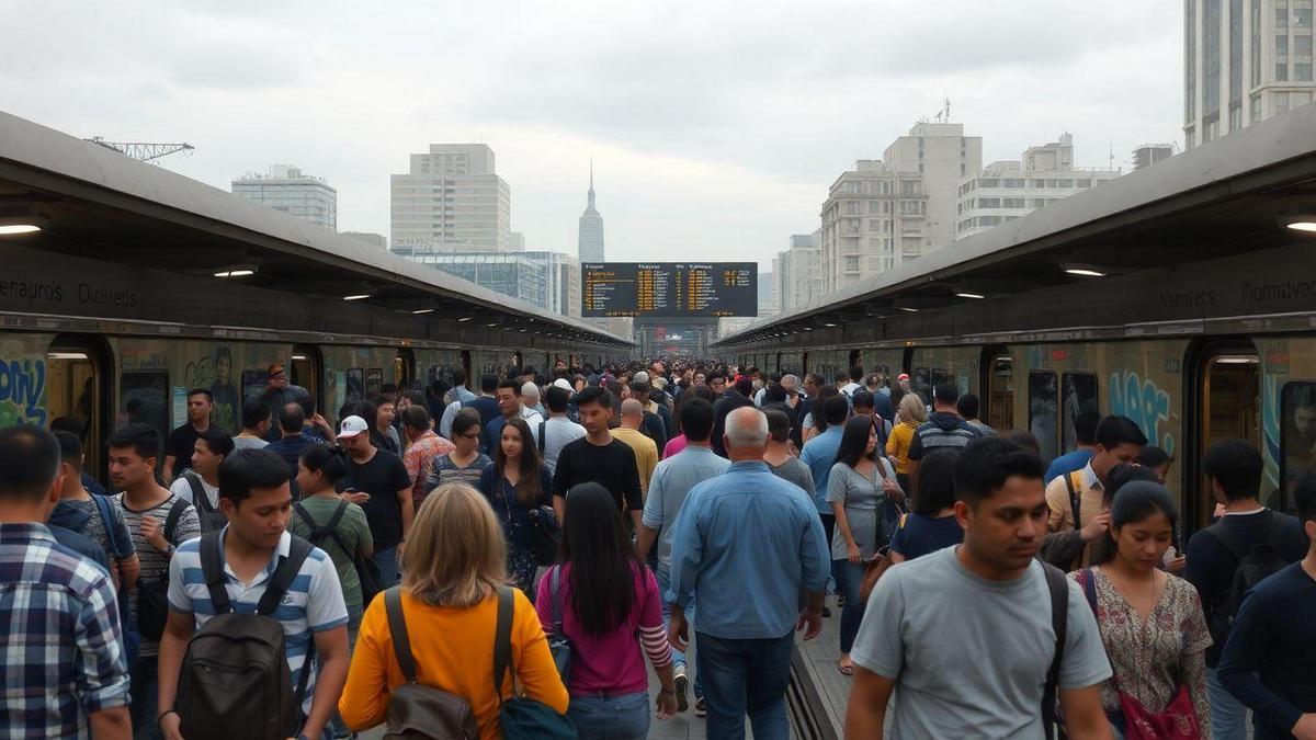 Opções de Transporte Público em Cidades Grandes