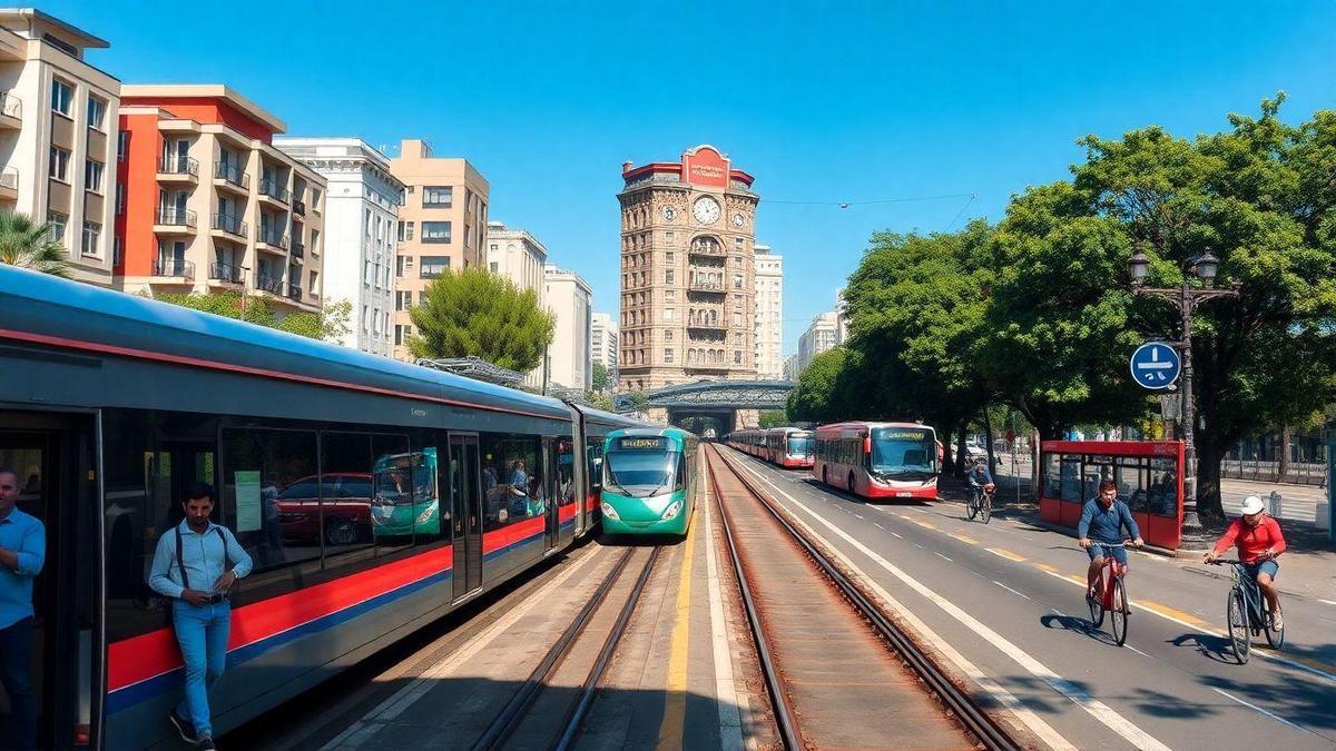Planejando sua Viagem com Transporte Público